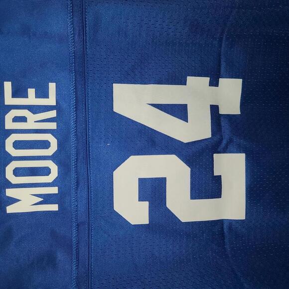 Colts Authentic Kenny Moore Women's Jersey - Size Large - Picture 3 of 5